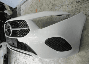 Mercedes W177 lift nowy kompletny zderzak przedni bez pdc polarweiss 3