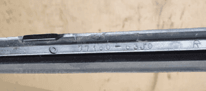 Listwa szyby czołowej prawy przód Suzuki Swift IV 77160-63J0 5