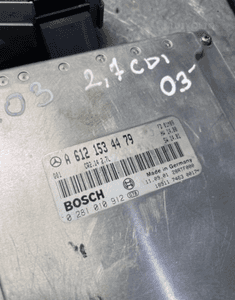 MERCEDES sterownik komputer ECU A6121534479  0281010912 zestaw stacyjka klucz Rygiel 2,7 cdi 3