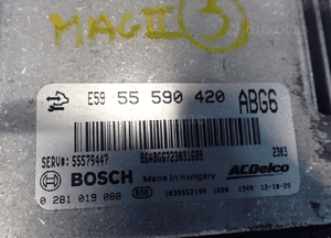 KOMPUTER STEROWNIK OPEL 55590420 0281019088 RADOM 3
