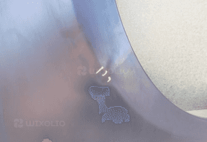 Błotnik prawy przód przedni chevrolet aveo 08- 3