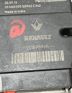 Sensor poduszek airbag dacia spring 985107594R org 2