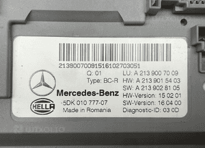 MERCEDES W213 KOMPUTER MODUŁ STEROWNIK A2139007009 6