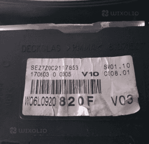 Seat Ibiza Cordoba  02-08 6L 1.2 1.4 zegar licznik 6K0920801C 6L0920803 6L0920820F 6L0920801 11
