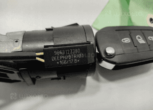 Stacyjka kluczyk pilot citroen C3 iii 9663123380 2016-2024 europa 4
