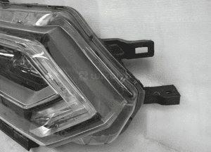 Nissan qashqai ii lift full led lampa przednia prawa 3