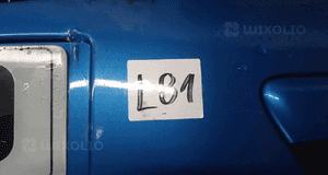 Zderzak przód przedni ford focus MK2 2 ii G3 niebieski halogeny 2