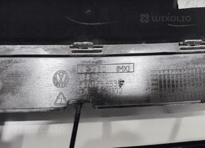 Grill atrapa zderzaka volkswagen jetta vi 5C hybrid hybryda 5C6853653F 14- 5