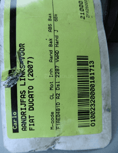 Półoś lewa Ducato Boxer Jumper 2,3 JTD HDI 4