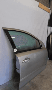 Drzwi przód przednie prawe do opel astra h 3 iii 5 drzwi 5D Z157 srebrny 3