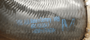 Rura wąż przewód intercoolera Seat Ibiza IV 1.6 TDI 6R0145834F 6