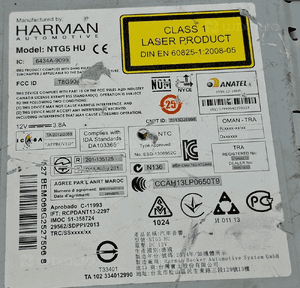 Mercedes-Benz W205 Radio Nawigacja Multimedia NTG5 Harman A2059002929 7