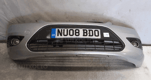 Zderzak przód przedni ford focus MK.2 2 ii lift fl 03 srebrny halogeny 1