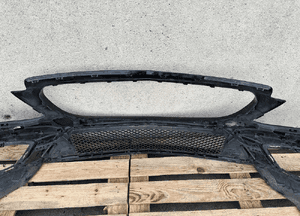 Zderzak przód przedni mercedes c W205 lift fl  kratka spoiler ślizgi cały 9