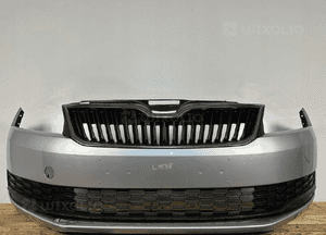 Zderzak przód przedni skoda rapid 5JA lift fl 2017- kompletny grill kratki 1
