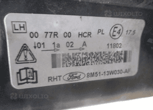 Lampa przednia lewa focus MK2 lift 8M51-13W030-AF 5