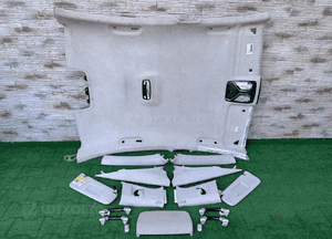 Podsufitka sufit dach bmw 7 G11 alkantara 1
