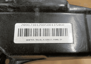 Ślizg mocowanie zderzaka tył tylny bmw M5 F90 G30 lift 20- 3