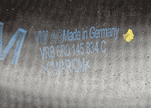 VW Polo Skoda Fabia Seat Ibiza 1.2 TDI rura wąż powietrza 2