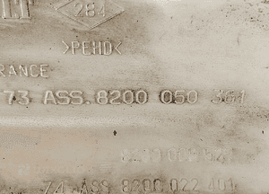 Renault Espace IV 4 zbiornik zbiorniczek płynu spryskiwaczy 8200050361 3