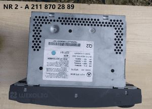 MERCEDES E 211  RADIO  CD  oryginał 8