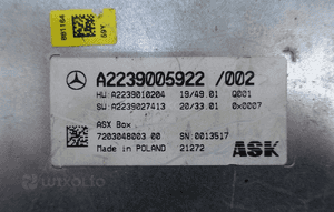 WZMACNIACZ GENERATOR DŹWIĘKU MERCEDES A2239005922 5