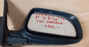 Lusterko prawe 7 pin toyota avensis T25 199 srebrny 4