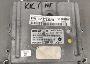 DODGE NITRO 2.8 CRD CHEROKEE KK MODUŁ STEROWNIK KOMPUTER ECU 05187639AB 11