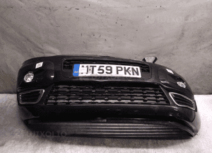 Zderzak przód przedni citroen C3 picasso ktv ktvd czarny halogeny 1