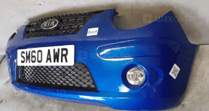 Zderzak przód przedni do kia picanto 1 i lift fl grill halogeny T3 niebieski 4