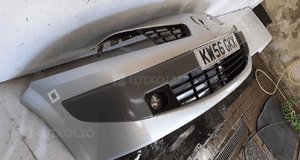 Zderzak przód przedni renault megane ii 2 lift fl TED69 srebrny halogeny 3