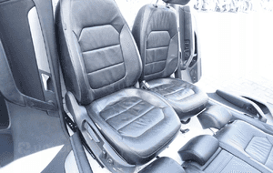 FOTELE SIEDZENIA SKÓRA VW PASSAT B7 SEDAN 6