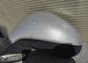 Lusterko manualne lewe peugeot 207 ezr + 2-PIN oryginał wysyłka! 2