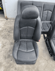 mercedes e 211 lift fotel kanapa skóra avantgarde lift  biała nić 3