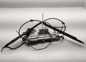 Mechanizm siłowniki klapy elektrycznej tył citroen C5 iii X7 9687913180 08- 2