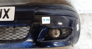 Zderzak przód przedni do toyota yaris i 1 lift fl halogeny 8P4 granatowy 2