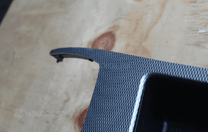 Schowek dekor ramka alu carbon bmw E81 E87 m pakiet eu 7136190 2010 6