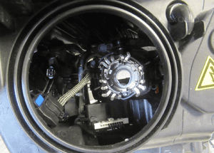 Lampa przednia przód lewa prawa ford kuga MK2 lift xenon czarna 2016-2019 rok 11