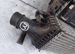 Komplet chlodnic wentylatory  audi A4 B8 A6 C7 8K0121251H radom 3
