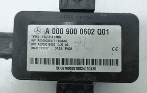 Moduł czujnik cisnienia opon mercedes A0009000602 4