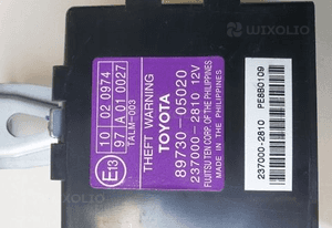 TOYOTA AVENSIS T25 MODUŁ ALARMU 89730-05020 2