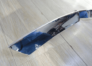 Tesla model x chrom grilla grill 1047022-00-D 3