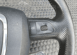 Kierownica Trzy 3 Ramienna Czarna Pikowana Skóra Air Bag Poduszka Wtyczka AUDI A4 B6 B7 6