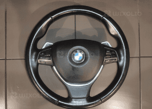Bmw 5 F10 F11 F07 kierownica multifunkcja łopatki skóra oryginał ładna 1