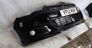 Zderzak przód przedni citroen C4 2 ii vtr halogeny ktvd czarny 4