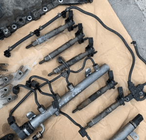 MERCEDES silnik głowica wtryski łapa om642 cdi 280 /3,0/320 głowica misa blok egr wtryski kolektor 12