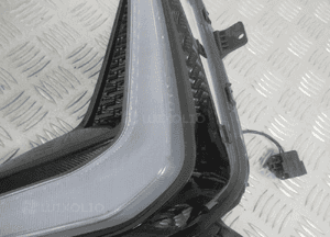 Kratka halogen światło jazdy dziennej drl przednie przód lewe baic senova X35 lift beijing X3 led 2019- 7