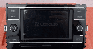 VW Volkswagen T-Roc Radio Wyświetlacz Media MIB2 17A035867 Uszkodzony 1