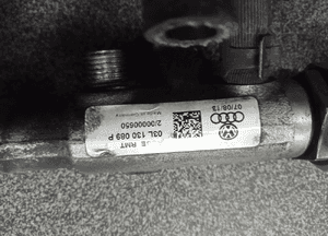 listwa wtryskowa vw audi 2.0 tdi 03l130089p 2