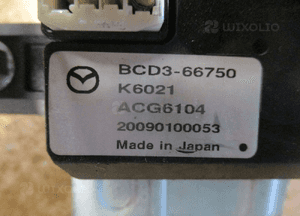MODUŁ STEROWNIK KLUCZYKA MAZDA 3 II BL BCD3-66750 2